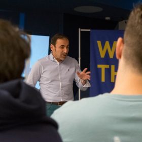 charla de fundación andrés olivares, residencia universitaria en malaga, Rut
