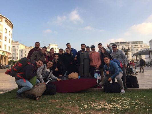 estudiantes en viaje a marruecos residencia universitaria en malaga